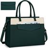 RAINSMORE Borsa porta PC Donna Borsa Donna Grande Borsa Lavoro Donna Borse Tote Borsa a Tracolla Pelle Scuola Elegante Universita Impermeabili 15.6 Pollici