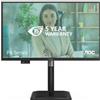 Aoc Monitor 23,8 Led Ips Fhd 16:9 4ms 120hz, Reg Altezza, Dp/hdmi, Multimediale