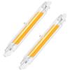 Vipfenturi Lampadine R7S LED 78 mm, dimmerabili, 10 W, equivalenti a lampadina alogena da 78 mm, 100 W, senza sfarfallio, bianco naturale 4500 K, 1000 lm, AC 220 - 240 V, illuminazione a fascio 360