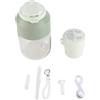 BuyWeek Frullatore Portatile Frullatore Elettrico, 1000 ml 18000 Giri/Min Mini Senza Fili Batteria da 3000 mAh in PC per Palestra Viaggi (Verde)