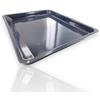 DEKAROX Teglia smaltata 466 x 385 x 38 mm alta per AEG Electrolux Juno Zanussi 14002469802/3 140024698023 per forno a vapore