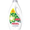 Ariel Detersivo liquido per bucato, 50 lavaggi, originale, rimozione di macchie e odori in 1 lavaggio, brrrilliant anche a freddo e corto