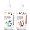 Generico Smacchiatore per Macchie Grasse e Magre - Kit 2 Flaconi da 220 ml, Totale 440 ml