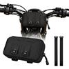 BIUGERCN Borsa Manubrio Moto Borsa Attrezzi Universale Nero | Misurare 16×11×4 cm, Per EXC CRF YZ WR FE EC KLX RR XE Surron Light Bee X/S Talaria Sting MX3 MX4 MX5 Dirt Pit Bike Enduro