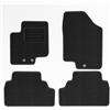 Mats4all Set di tappetini auto Compatibile con Hyundai iX20 2010-2016 | Antiscivolo | Con rinforzo | 4 pezzi | Tappetini per auto | Set di tappetini