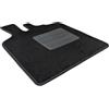 Generico DHCarMats Tappetino Lato Guida compatibile con Smart Fortwo W451 2007-2014 | Moquette su misura, tappetino singolo lato guida, made in Italy
