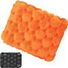 EULANT Velvet Cuscino Gonfiabile da Campeggio, Ultraleggero Morbido Cuscini Seduta per Stadio, Escursionismo, Pesca, Concerti, Tribune, Prato, Casa e Ufficio, Nylon 40D + Superficie Vellutata