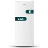 SVAN OR14355EW00 - Frigorifero Bianco, 1 Porta, Capacità 242 Litri, Ciclica, Motore Inverter, Basso Livello Sonoro, Porta Reversibile, Apertura Tipo Maniglia, Classe Energetica E