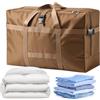 Generico Borsone grande da viaggio | Impermeabile, Pieghevole, di Grande Capacità, dotato di Manico | Borsa Da Trasloco E Per Lo Stoccaggio - per Trasportare Coperte, Scarpe, Decorazioni, Vestiti, Attrezzatura