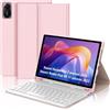 WINCHKING Custodia per tastiera Xiaomi Redmi Pad 2 11 pollici 2025 e Xiaomi Redmi SE | AZERTY - Custodia con tastiera francese Bluetooth senza fili staccabile per tablet Redmi Pad 2 11, con scomparto per pennino