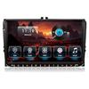 CAWELL Autoradio per VW Golf 5 6 T5 Polo Sharan Passat, [Android 15.0 4GB+64GB 8-core] Autoradio CAWELL doppio DIN con 4G/navigazione/Bluetooth/RDS/USB/FM/SD/RCA/CarPlay