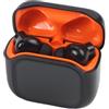 Oniissy Auricolari Wireless Traduttore Reale, Cuffie con Display LCD, Cuffie che Supportano 140 Lingue IPX7 Impermeabili Suono HD (Nero Arancione)