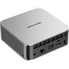 MINISFORUM AI X1-255 Mini PC, processore AMD Ryzen 7 255 8-core 16-thread fino a 4,9 GHz, AMD Radeon 780M, Barebone senza DDR5/PCIe 4.0 SSD/OS, HDMI/DP/USB4 x 2/2,5 G RJ45, USB 3.2 x 2, WiFi 7, BT5.4