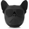 flexman Altoparlante Bluetooth, Altoparlante Stereo Wireless Bulldog Francese, Lettore Musicale Portatile a Forma di Cane da 10 W G per Feste in Casa, Caffetteria, Bar, Viaggi