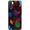 Mixroom - Cover Custodia Back case In TPU Silicone Morbido Per TCL 20 PRO 5G Fantasia Foglie colorate N795