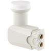 Q-Sonic Technologies Q-Sonic Universal-TWIN-LNB per TV satellitare digitale, 2 uscite