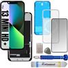 It'Go Full Incell - Schermo LCD di ricambio per iPhone 13 Mini, touch screen con attrezzi, nero, con cornice, alta qualità