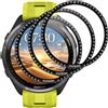 Beukei Pellicola Protettiva per Garmin Forerunner 965, 3 pezzi etro temperato