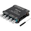 XTVTX Amplificatore Bluetooth HiFi YS-TB21 2.1 canali mini amplificatore audio | TPA3116 - Chip audio, 50 W x 2 + 100 W, classe D, ricevitore amplificatore digitale con ingresso AUX BT, DC 12-24 V