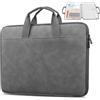 Lacdo 15-15.6 Pollici Borsa Protettiva Custodia per 15.6 Acer HP Lenovo Dell ASUS Laptop, Acer Aspire/Nitro 15, HP Pavilion 15, Dell Latitude 15, Lenovo IdeaPad 15, ASUS Vivobook Bag, Grigio scuro