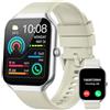 Jugeman Smartwatch Uomo Donna, 2026 Bluetooth Chiamate 1.91HD Orologio, Smartwatch | Sonno/Cardiofrequenzimetro/SpO2, Fitness Tracker, Contapassi, 110+ Modalità Sportive, IP68 Waterproof per IOS/Android