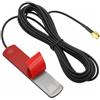 Cazfion Antenna DAB Auto Connettore SMB Cavo 3m per Autoradio FM Digitale | Base Adesiva Senza Foratura, Ricezione Passiva 170-230 MHz, Adattatore Universale Camion e Camper, Design Discreto