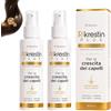 Brinxel Rikrestin Plus Spray per la Crescita dei Capelli, Trattamento Rinforzante | Spray cuoio capelluto, non unge, leggero, assorbimento rapido, uso quotidiano 75ml