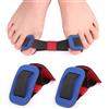 Quesuc 2 Pezzi Kit Alluce Valgo Correttore, Per Rilassareper Allenarsi E Ridurre Il Disagio Dell'Alluce,Correttore Separadita,Separatore Dita Piede Elastico Valgo Rimedi,Unisex