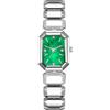 findtime Elegante orologio da donna rettangolare orologio da polso da donna piccolo analogico al quarzo quadrato sottile vintage semplice alla moda 3ATM impermeabile orologio da polso per donne e