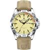 Poedagar Orologio da polso da uomo, di lusso, impermeabile, luminoso, con data, settimana, per lavoro, grande quadrante, al quarzo, sportivo, in pelle