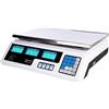 Generico Bilancia Elettronica Professionale 40kg Digitale con Display LED, Bilancia Prezzo-Peso Importo, Piatto in Acciaio Inox, 7 Memorie Prezzo, Batteria Ricaricabile, Per Negozio, Mercato, Magazzino