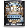 Hammerite Superia Smalto antiossidante ad acqua brillante grigio scuro 750 ml