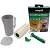 Nespoli - Rullo per Pittura NonStopRoller 21cm con Caraffa, Rullo con Serbatoio per Imbiancare Antigoccia e Antispruzzi - Rulli per Pittura Murale, Stesura Omogenea, Viscosimetro Incluso