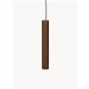 Maytoni Lampada a sospensione in legno di quercia con luce regolabile Basic Texture - Marrone