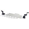 Intex 28051 - Rullo per Copertura Solare, per Piscine 274-488 cm, Alluminio e PVC, Grigio