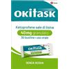 DOMPE' FARMACEUTICI SpA Okitask - 30 bustine orosolubili da 40 mg - antinfiammatorio