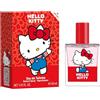 AIR-VAL INTERNATIONAL Hello Kitty Profumo per bambini: Eau de Toilette in bella bottiglia di vetro e motivo gattino, regalo per ragazze (30 ml)
