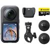 Insta360 Caméra 360 X6 Pack Moto Midnight Black