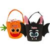 Generico Dolcetto o Scherzetto 2026 per kinder Happy Snack Halloween 218g - Casuale tra Zucca Arancione o Pipistrello Nero, con Bueno, Cioccolato, Cereali, Maxi, Confetti Menta e Arancia 218g