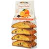FROLLINA Cantuccioni Arancia e Cioccolato 250 g, Biscotti Italiani Semi-Morbidi con Scorze d'Arancia Candite e Gocce di Cioccolato, Senza Olio di Palma, Tradizionali dal 1958 (Arancia e cioccolato)