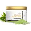 Golden Tree Matcha Hair Latte - Matcha Polvere, 180 g, 30 Porzioni | Latte di Cocco in Polvere, MSM, Zinco e Biotina, Tè Verde in Polvere, 2% di Caffeina