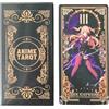 Generic Carte dei tarocchi anime, 78 fogli illustrazioni artistiche vivaci, 10 | 5 x 6 x 2,5 cm, un mazzo di 78 carte di tarocchi anime, carte di divinazione creativa, strumento di divinazione creativa, per