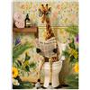 WEMEON Giraffa Diamond Painting per adulti, 5D Diamond Painting Animali, fai da te per principianti e decorazioni per la casa, 30 x 40 cm