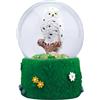 Deluxebase Water Globe - Gufo di Deluxebase. Palla di Neve con Statuetta di Gufo in Resina e con Base Modellata. Ottima per l'arredamento della casa, come ornamento e come regalo.