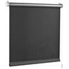 S SIENOC Tenda a rullo oscurante Klemmfix senza forare, Nero, L 90 x A 210 cm (misure del tessuto), con rivestimento argentato, per finestre e porte