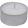 Il Brico Candele TEALIGHT A LUMINO SEGNAPOSTO SCALDAVIVANDE Diametro mm.38 Altezza mm.4 Colore Bianco (Confezione pz.100)