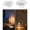 AdalyRoma Presa con luce notturna con sensore di movimento e sensore crepuscolare, luce notturna a LED dimmerabile con 3 modalità, per corridoio, scale, camera da letto, cameretta, bagno, cucina