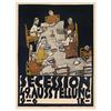 Posterlounge Secession 49. Exhibition, 1918 Poster | 30 x 40 cm di Egon Schiele Quadri Decorazione per pareti