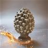 GMM Statue Sculture Artistiche in Ceramica, Ornamentale, Decorativa Design Siciliano, Decorazione Portafortuna (16x25, Antichizzata)