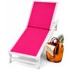 Intimitaly Sommaruga Telo Mare in Microfibra 90x180 cm, Asciugatura Rapida, Antisabbia, Bicolore con Bordino a Contrasto, Leggero, per Mare, Piscina e Viaggio (Fuxia-Rosa)
